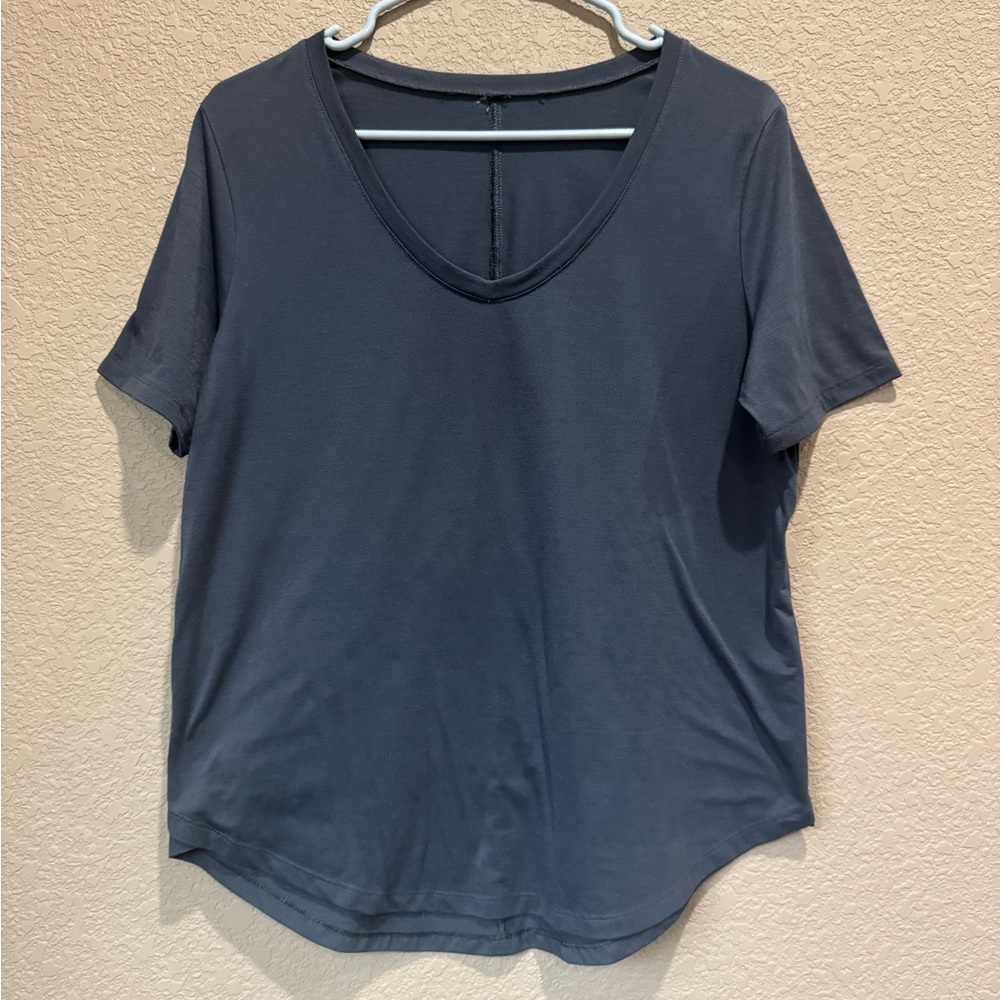Classic Black Women's Scoop-Neck Top